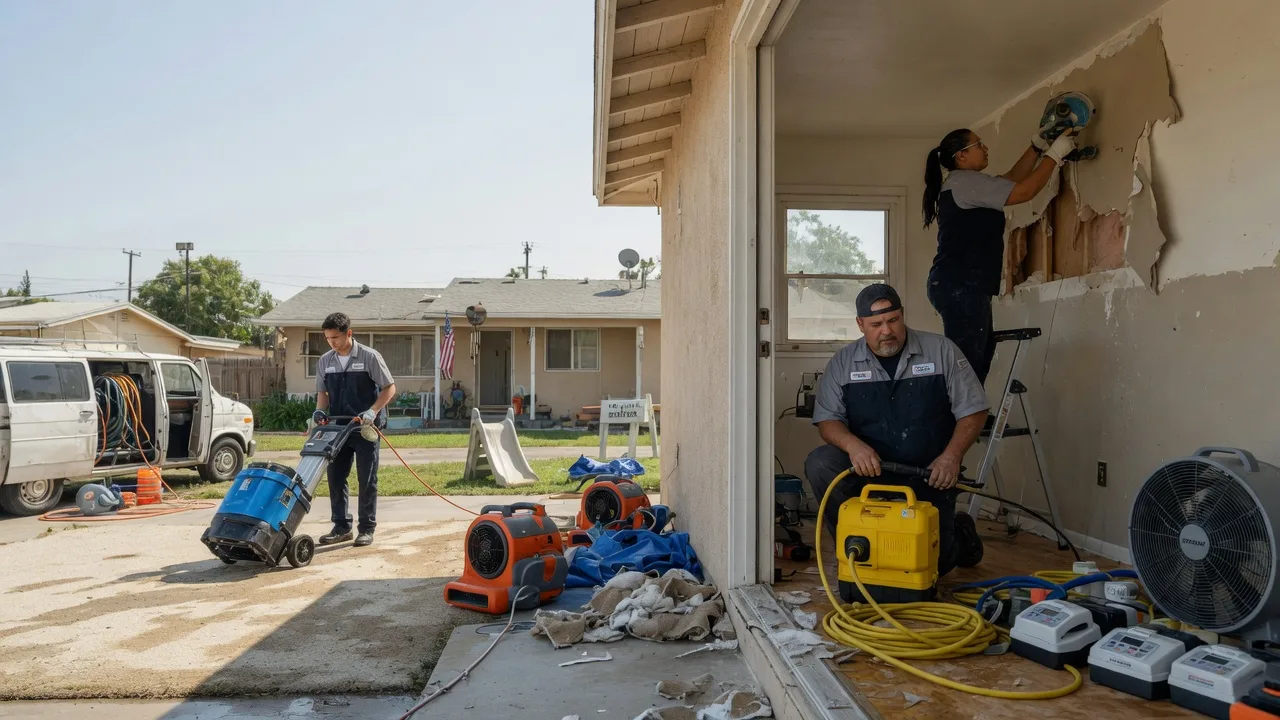 Water Damage Restoration in Mechanicsburg, IL near me